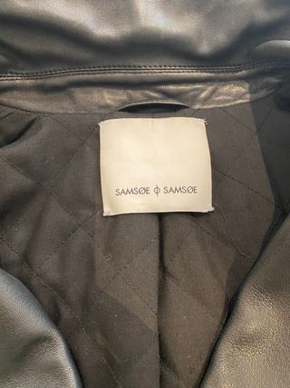 Cazadora "Perfecto cuero" de Samsøe (nueva)