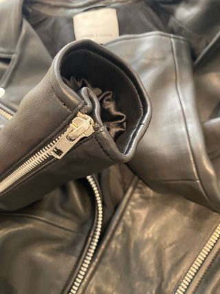 Cazadora "Perfecto cuero" de Samsøe (nueva)