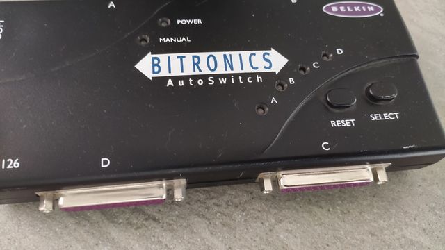 Interruptor de datos Belkin