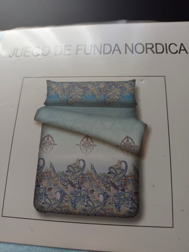 Juego de funda nórdica.