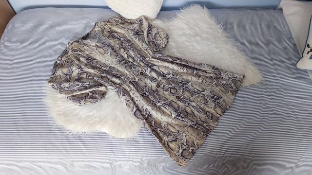 Vestido animal print