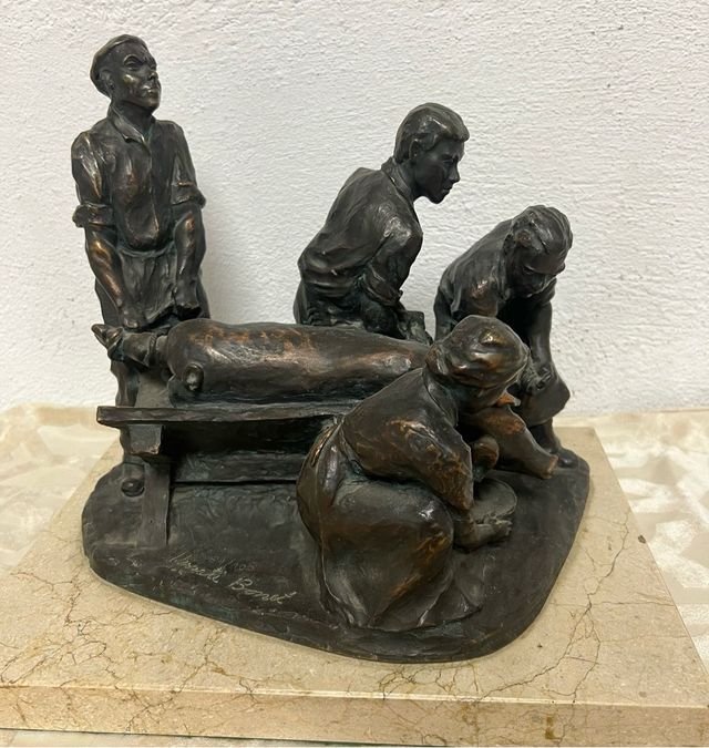 ESCULTURA MOTIVO RURAL