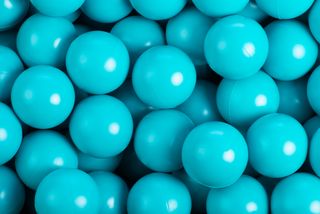 BOLAS 85mm PARA PISCINAS DE BOLAS COLOR AZUL OSCUR