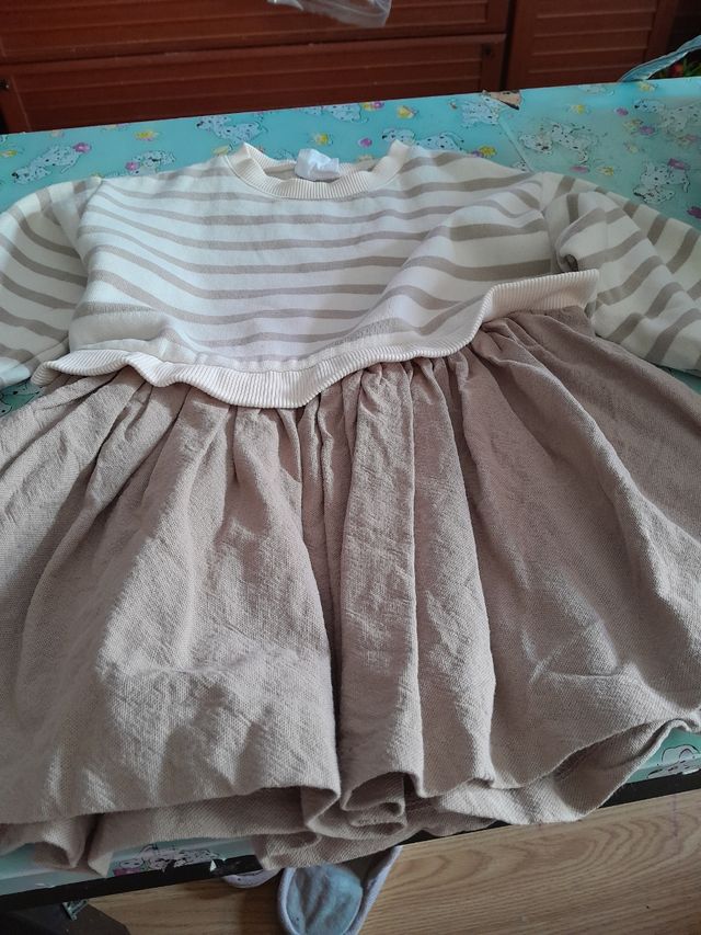 VESTIDO DE MANGA LARGA