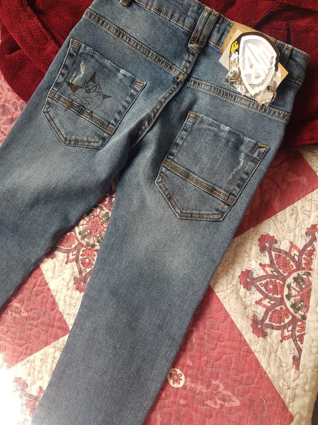 pantalón vaquero talla 7/8
