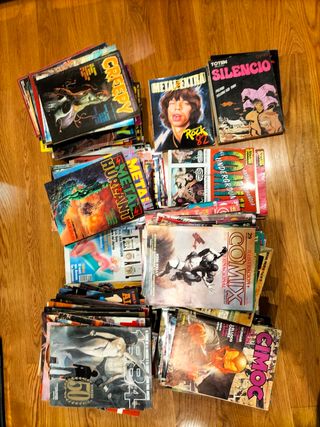 Comics retro antiguos