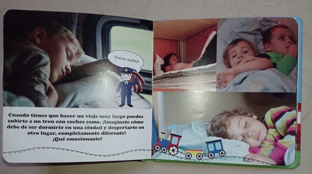 Lote libro trenes y granja+puzzles+juguetes