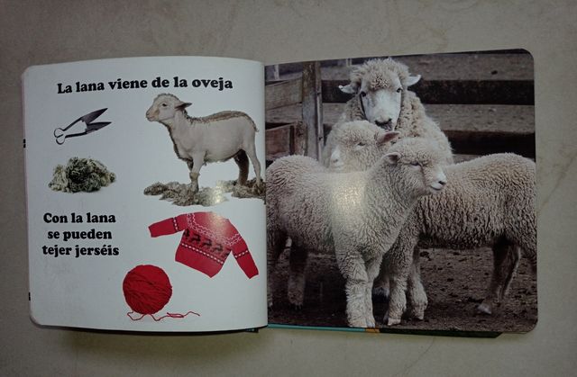 Lote libro trenes y granja+puzzles+juguetes