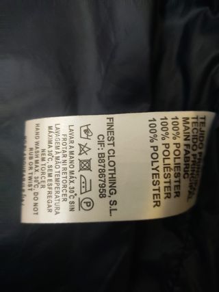 Chaquetón acolchado recoger en domicilio 