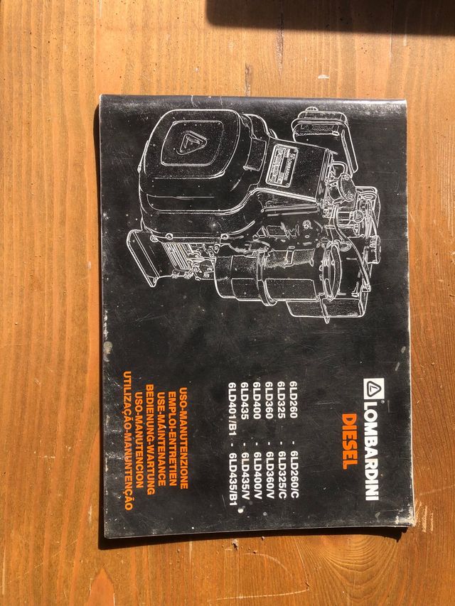 manuale/service lombardini
