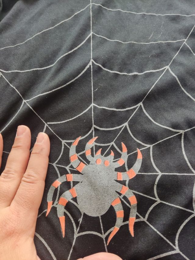 Disfraz Halloween vestido telaraña