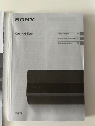 Barra Sonido Sony HTZF9
