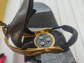 Snowboard+Fijaciones Burton talla L