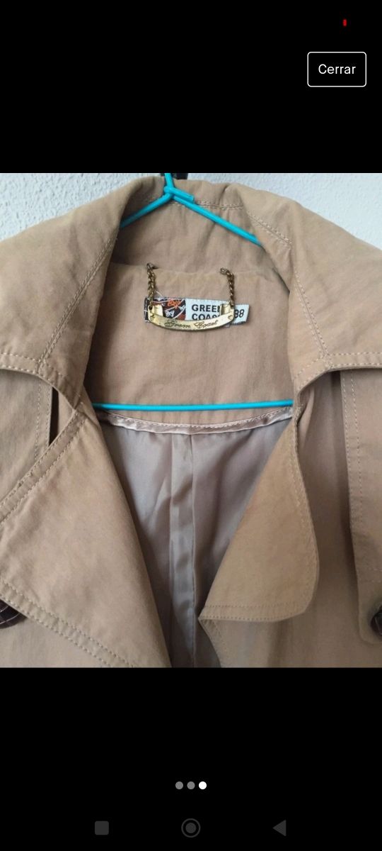 Chaqueta Green Coast talla 38