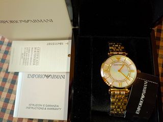 RELOJ ARMANI DORADO MUJER