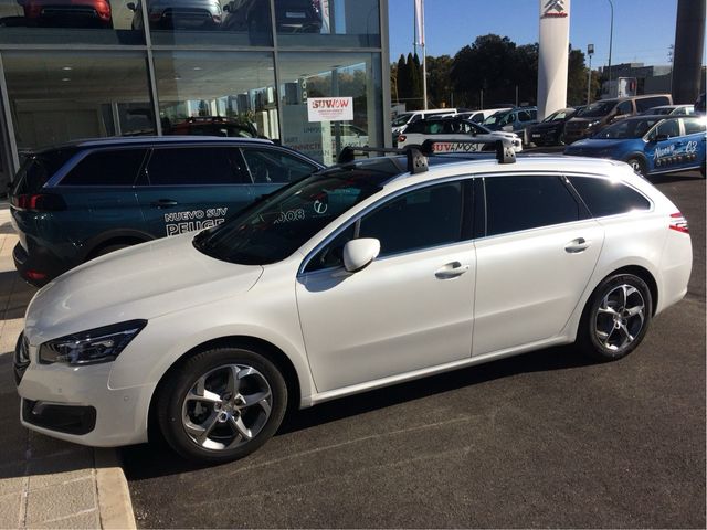 barras y porta esquis peugeot 508 SW 2014-2018
