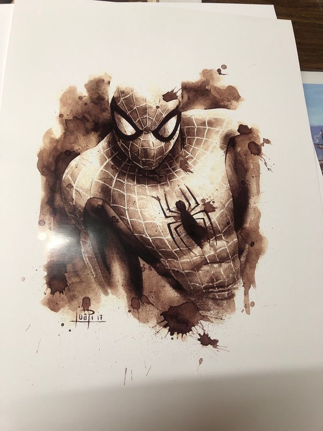 Lamina Spiderman de Juapi