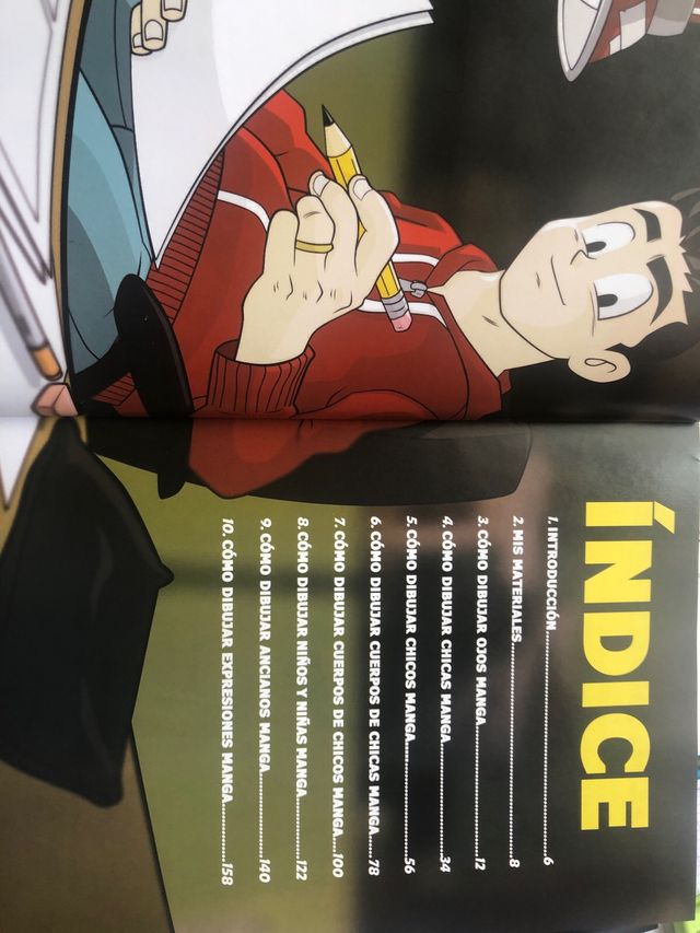 Libro de como dibujar manga