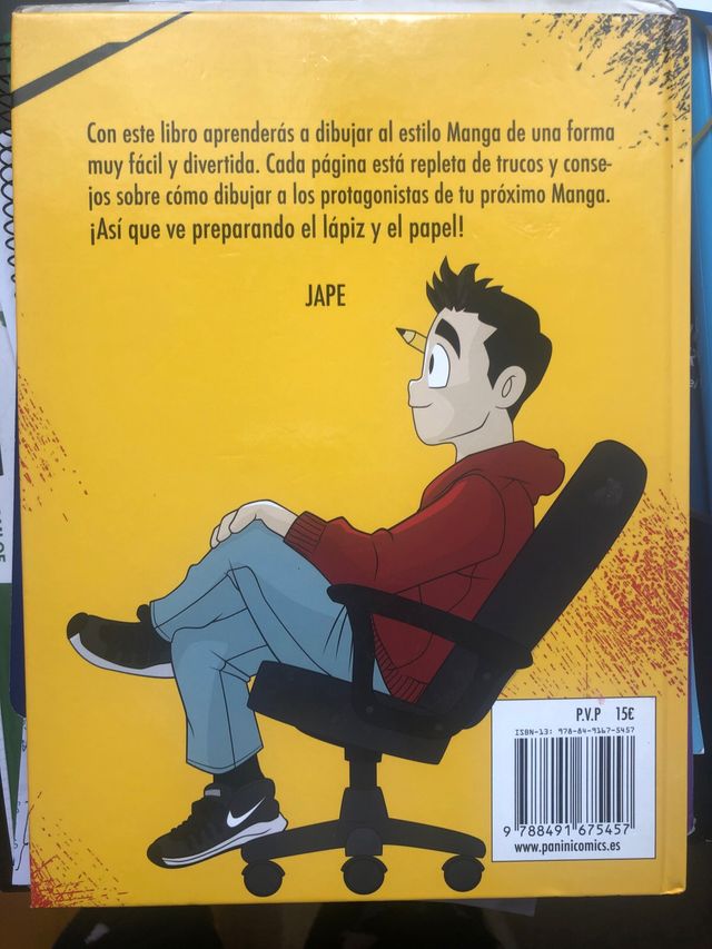 Libro de como dibujar manga