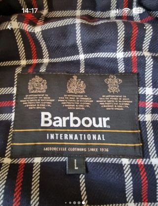 cazadora de piel marron