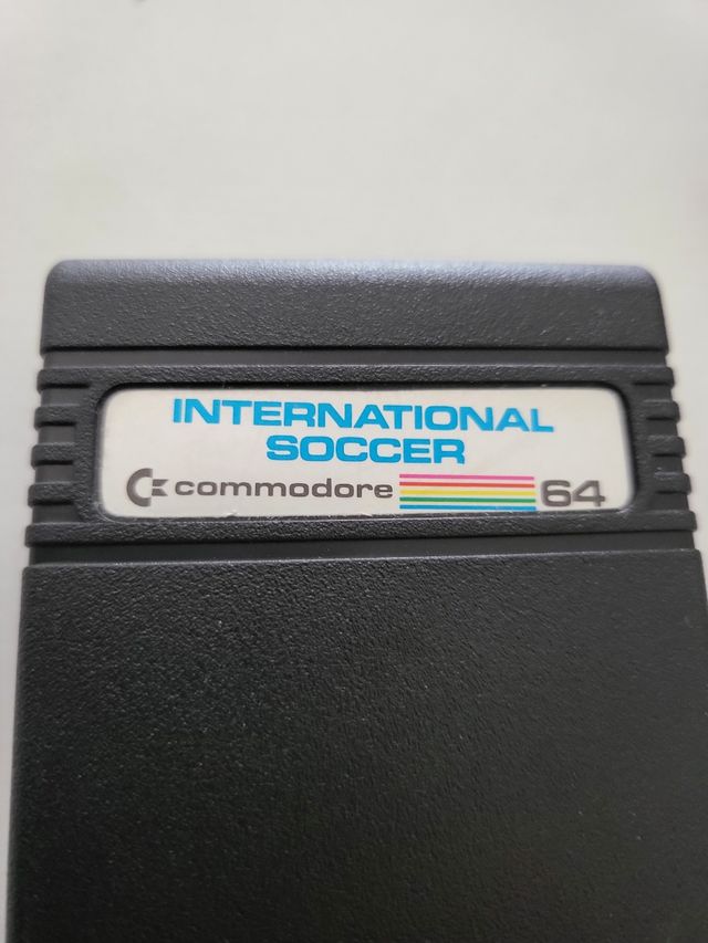 Videogame Commodore C=64 International Soccer