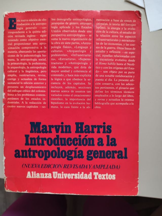 Libro- Introduzione all'antropologia