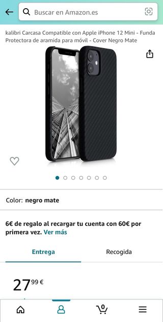 Funda Kevlar iphone 12 mini
