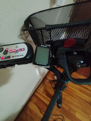 Bicicleta eléctrica plegable b-twin