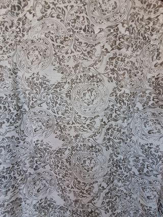 Camisa blanca y gris perla de Sud Express