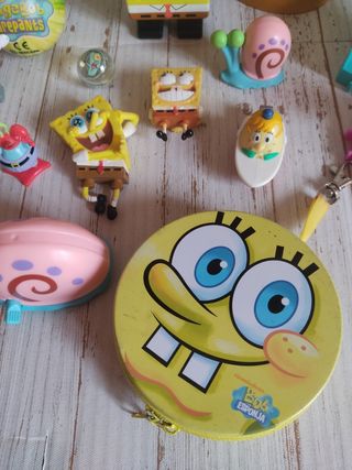BOB ESPONJA:Juguetes,libro,figuras Burger King....
