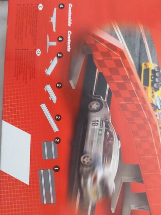 SCALEXTRIC PUENTE COMPLETO