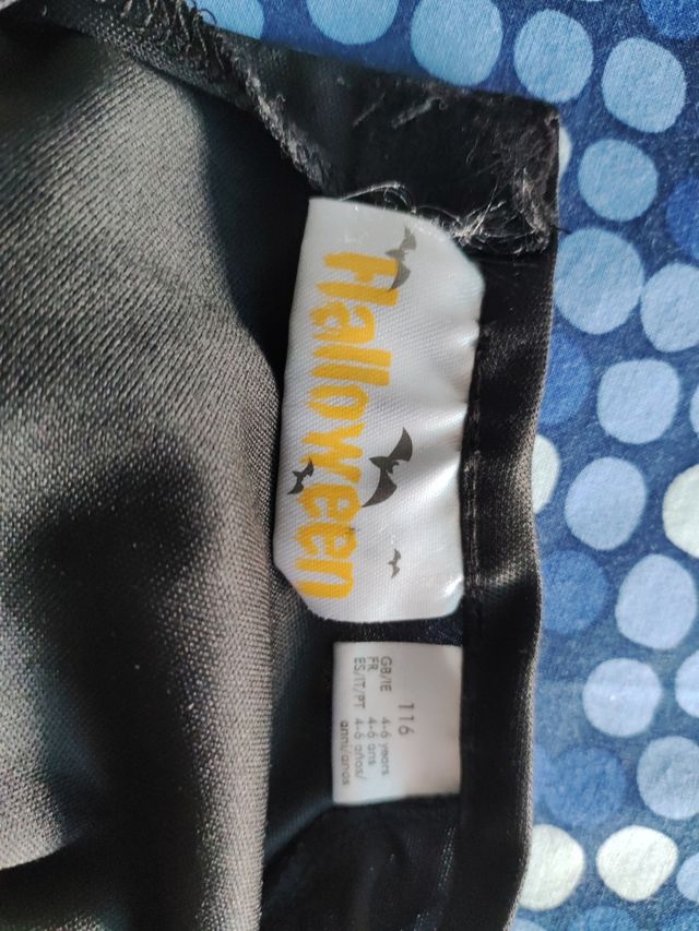 Disfraz de esqueleto infantil