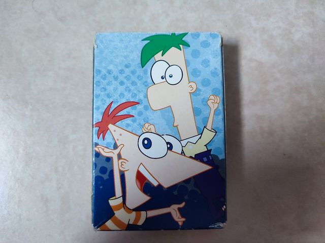 Juego cartas Phineas and Ferr