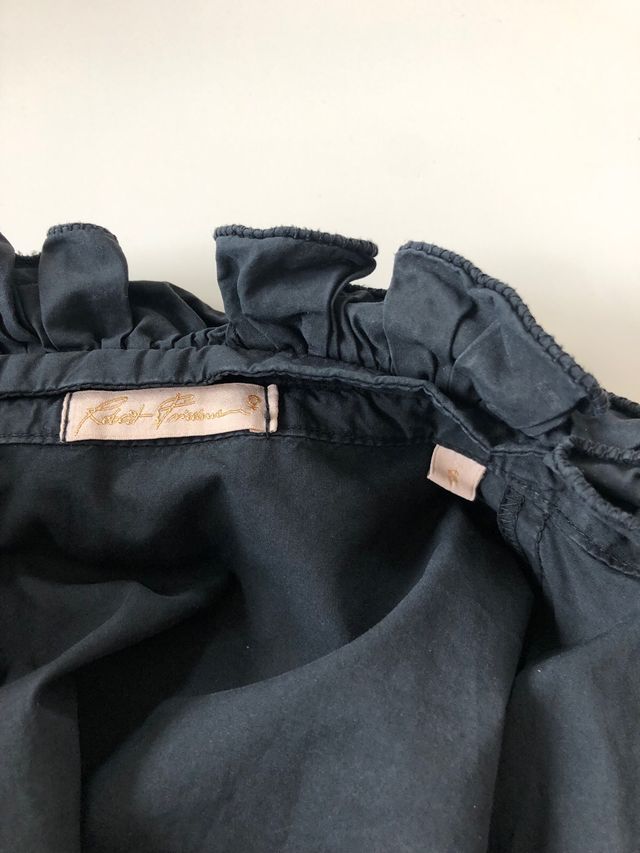 Camicia nera elegante taglia S