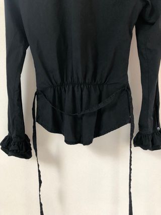 Camicia donna taglia S nera