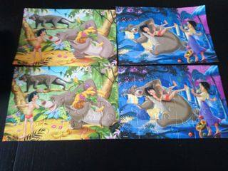 lote Puzzle 24 piezas, Disney(+4) + Quien es quien