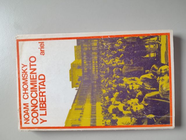 Libro - Conoscenza e libertà. Chomsky