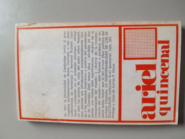 Libro - Conoscenza e libertà. Chomsky