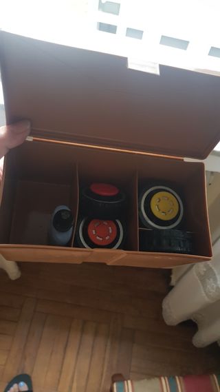 Máquina de coser electrica ALFA con maletín y mueb