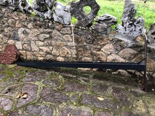 Hierro negro de hierro unión mamparas