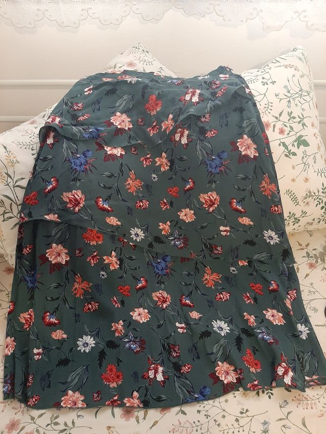 Falda floral Springfield