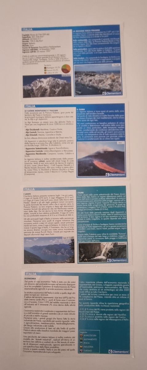 Sapientino puzzle Italia.