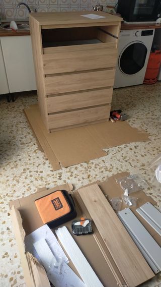 Montajes de muebles , ventiladores de techo ..