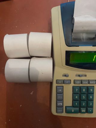 Calculadora impresora Ibico