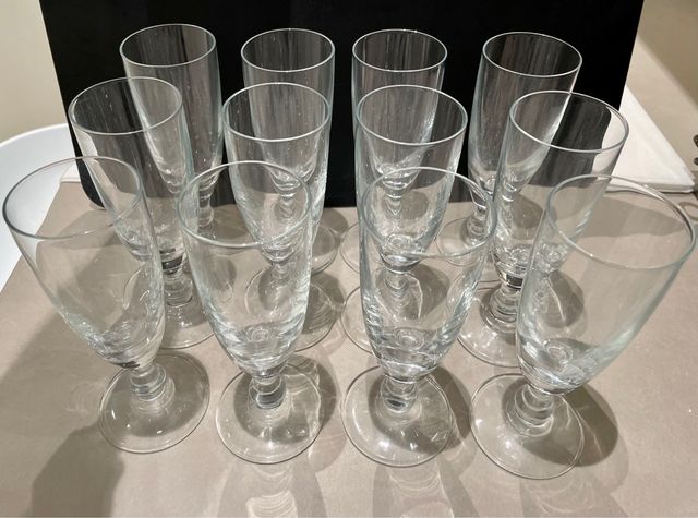 12 copas de cava 15 cm