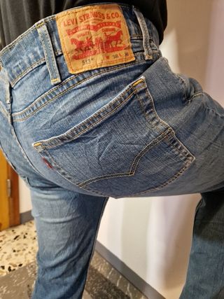 Jeans Levi's vintage 513 in cotone