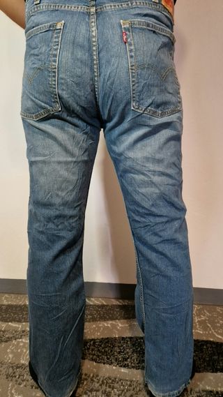 Jeans Levi's vintage 513 in cotone