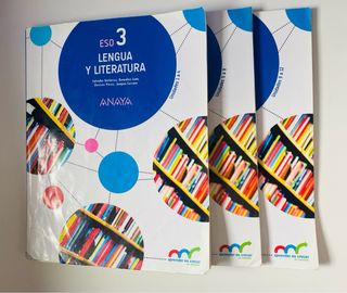 Libros de Lengua de 3 de la ESO