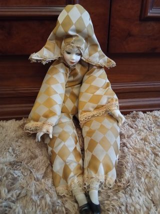 Bonecos de porcelana Venezianos (anos 80