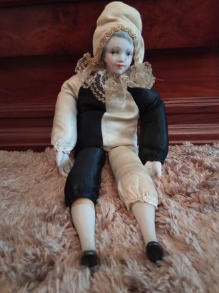 Bonecos de porcelana Venezianos (anos 80